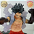 MONKEY D. LUFFY SNAKEMAN ONE PIECE KING OF ARTIST BANPRESTO 100% ORIGINAL SEM CAIXA - Imagem 2