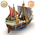 BARCO GOING MERRY NETFLIX VER. ONE PIECE MODEL KIT BANDAI 100% ORIGINAL LACRADO - Imagem 4