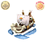 BARCO GOING MERRY NETFLIX VER. ONE PIECE MODEL KIT BANDAI 100% ORIGINAL LACRADO - Imagem 3