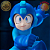MEGAMAN POSE DE LUTA POP UP PARADE GOODSMILE COMPANY 100% ORIGINAL LACRADO - Imagem 2