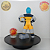 BULMA ASTRONAUTA DRAGON BALL Z VS OMNIBUS BRAVE MASTERLISE ICHIBAN KUJI LETRA E BANDAI 100% ORIGINAL SEM CAIXA - Imagem 3
