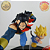 ANDROID SUPER 17 VS GOKU KID SSJ DRAGON BALL GT MATCH MAKERS BANPRESTO BASE CUSTOM100% ORIGINAL SEM CAIXA - Imagem 2