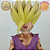GOHAN KID SSJ2 MASTER STAR PIECE FAIXA VERMELHA BANPRESTO 100% ORIGINAL SEM CAIXA SEM BASE - Imagem 3