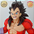 VEGETA SSJ4 DRAGON BALL GT BLOOD OF SAIYANS BANPRESTO 100% ORIGINAL SEM CAIXA - Imagem 2