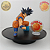 SON GOKU ULTRA INSTINTO ICOMPLETO DRAGON BALL SUPER ICHIBAN KUJI 100% ORIGINAL SEM CAIXA SEM PEDESTAL - Imagem 1