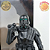 IMPERIAL DEATH TROOPER STAR WARS SEGA 100% ORIGINAL COM CAIXA (ARMA COLADA) - Imagem 2