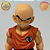KURIRIN DRAGON BALL Z  MASTERLISE ICHIBAN KUJI STRONG CHAINS LETRA B BANDAI  100% ORIGINAL LACRADO - Imagem 2