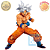 SON GOKU ULTRA INSTINTO DRAGON BALL SUPER MASTERLISE VS OMINIBUS ICHIBAN KUJI 100% ORIGINAL - Imagem 1