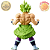 BROLY SSJ FULL POWER DRAGON BALL SUPER CHOUKOKUBUYUUDEN BANPRESTO 100% ORIGINAL LACRADO - Imagem 4