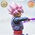 GOKU BLACK ROSE DRAGON BALL SUPER GX MATERIA 100% ORIGINAL - Imagem 2