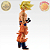 SON GOKU SSJ DRAGON BALL Z FIRST TIME ICHIBAN KUJI MASTERLISE LETRA C GOKU CHRONICLE 100% ORIGINAL - Imagem 3