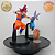 SON GOKU SSJ GOD VS BILLS DRAGON BALL SUPER MATCH MAKERS BANPRESTO 100% ORIGINAL SEM CAIXA - Imagem 3