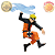 UZUMAKI NARUTO NINJA WORLD SCULPTING LEGENDS NINKAI ZOKEI RETSUDEN NARUTO SHIPPUDEN BANPRESTO 100% ORIGINAL - Imagem 2
