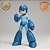 MEGAMAN AZUL GRANDISTA BANPRESTO 100% ORIGINAL - Imagem 2
