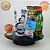 COPO GOKU COM GOHAN MANGÁ VER. DRAGON BALL Z ICHIBAN ACTION FIGURES + SNACKS PACOTE BLACK - Imagem 2