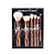 Kit ED004 com 6 pincéis para maquiagem Mademoiselle - Imagem 1