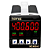 Contador Novus - NC400-6-RP - Saída: 1 Relé SPST e 1 Pulso. Alimentação: 100 a 240 Vca/cc - 8040019080 - Imagem 1