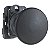BOTÃO 22MM PlÁSTICO SOCO A IMPULSÃO D40MM 1NF PRETO - XB5AC22 - Imagem 1