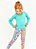 LEGGING POP PRINT LILAS   - ALPHABETO - Imagem 2
