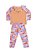 CONJ.PIJAMA KIT FOFURA CAMELO E ROXO - ALPHABETO - Imagem 3