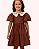 VESTIDO MARRON COM PALA DE CORAÇÃO - MON SUCRÉ - Imagem 3