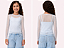 BLUSA TULE VERDDE AGUA - PETIT CHERIE - Imagem 2
