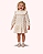 VESTIDO INVERNO FLOR CREME PETIT CHERIE - Imagem 1