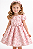 VESTIDO ROSA LAÇOS FLORES - MON SUCRE - Imagem 1