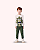 CJ ML T-SHIRT DINO CALCA IVERDE 2644 - YOUCCIE - Imagem 1