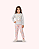 PIJAMA FEMININO ROSA COELHINHO - KYLY - Imagem 1