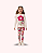 CONJ CAÇA FLORIDA E BLUSA CREME 042 - MON SUCRÉ - Imagem 1
