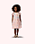 VESTIDO ROSA TULE LAÇOS 332 - MON SUCRÉ - Imagem 2