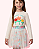 CONJUNTO SAIA TULE CREME BLUSA FLOWER TIME - MON SUCRÉ - Imagem 1
