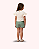 CONJUNTO SHORT VERDE BLUSA FLOR 28 330 - MON SUCRÉ - Imagem 3