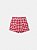 SHORT SAIA EM TWEED XADREZ VERMELHO/OFF - ANIMÊ - Imagem 2