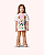 CONJ BLUSA MC OVER MINNIE FLORES CALÇA FLARE- ANIMÊ - Imagem 1