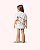 CONJ BLUSA MC OVER MINNIE FLORES CALÇA FLARE- ANIMÊ - Imagem 2