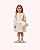 VESTIDO PLUSH CREME SAIA DE TULE 28 366 - PETIT CHERIE - Imagem 1