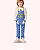 JARDINEIRA DISNEY JEANS - YOUCCIE - Imagem 1