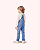 JARDINEIRA DISNEY JEANS - YOUCCIE - Imagem 2