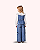 CALCA JEANS JEANS CARGO - ANIMÊ - Imagem 2