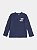 T-SHIRT ML COM PATCH MARINHO - YOUCCIE - Imagem 1