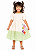 VESTIDO FESTAS FINAL DE ANO OFF WHITE PINTURA FLOR - ALPHABETO - Imagem 1