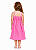 VESTIDO BORBOCORES ROSA - ALPHABETO - Imagem 2