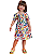 VESTIDO FEMININO BRANCO FLORIDO - NANAI - Imagem 1