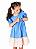 VESTIDO ALEM DAS CORES AZUL - ALPHABETO - Imagem 2