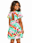 VESTIDO PINCELADA DE FLORES VERDE E ROSA - Imagem 2
