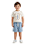 CONJ MASC BERMUDA BEGE BLUSA SKATE- MILON - Imagem 1
