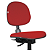 Cadeira Ágata Executiva Caixa Back System Tecido Vermelho - Imagem 2