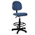 Cadeira Caixa Executiva Tecido Azul Com Preto - Imagem 1